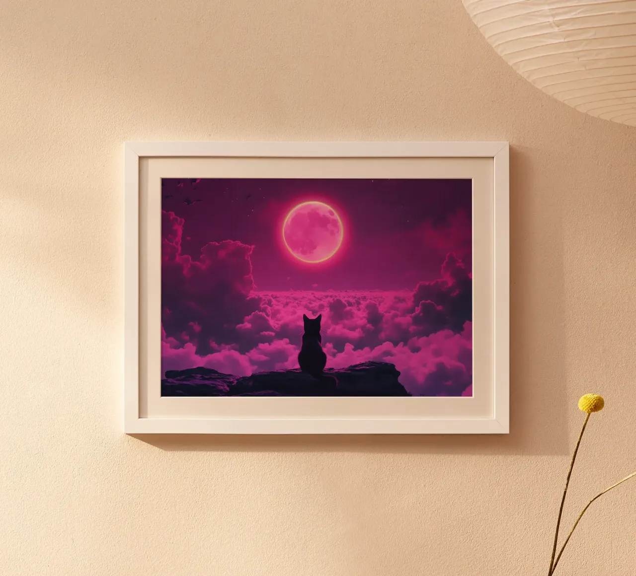 Cat poster da Abstract Botanical Art