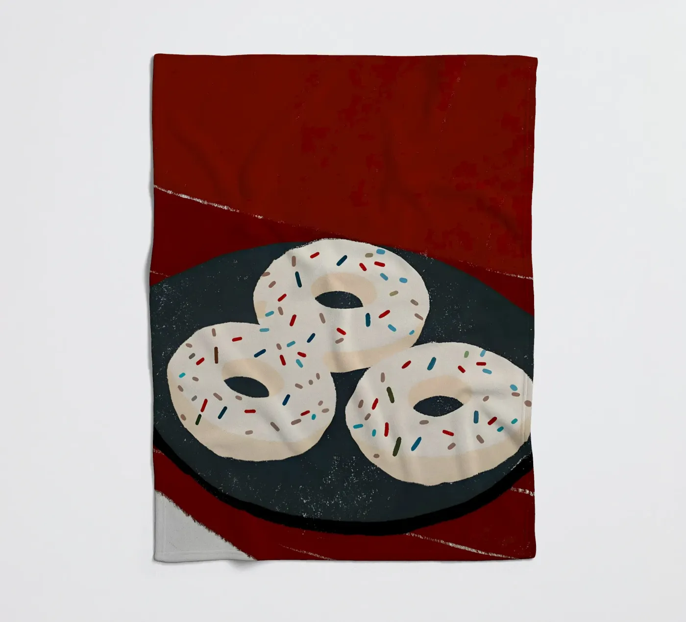 Donuts Fleecedecke von PERSONAL TOUCH