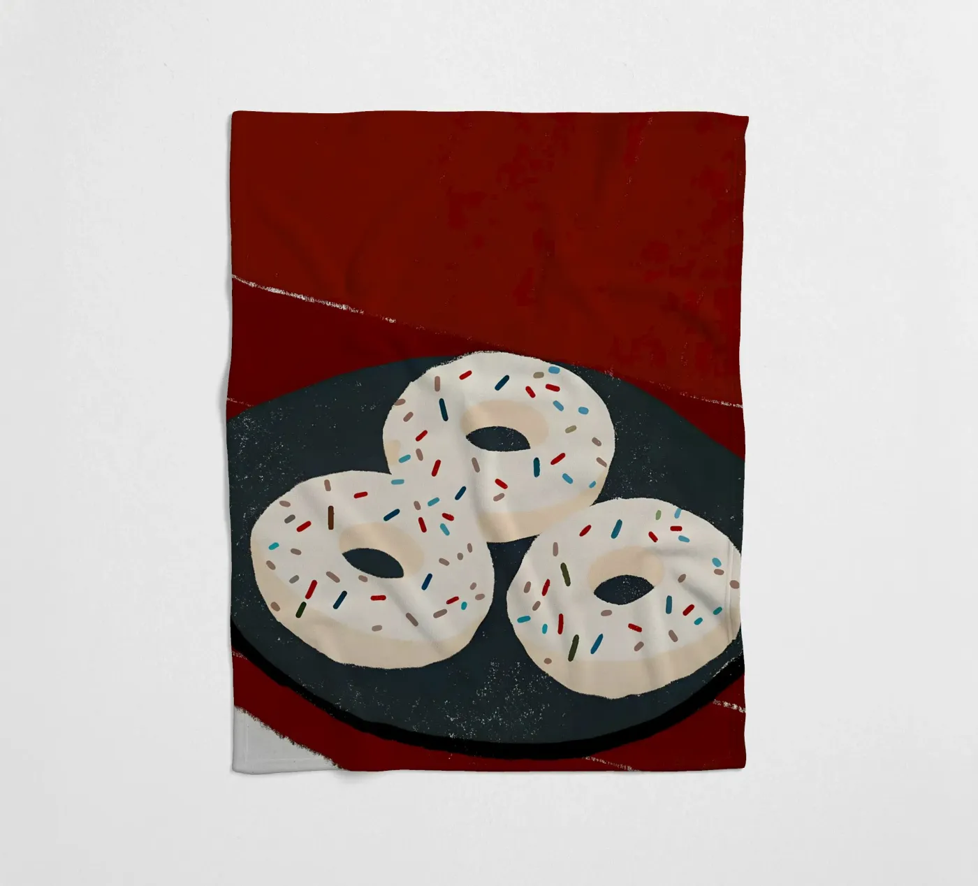 Donuts Fleecedecke von PERSONAL TOUCH