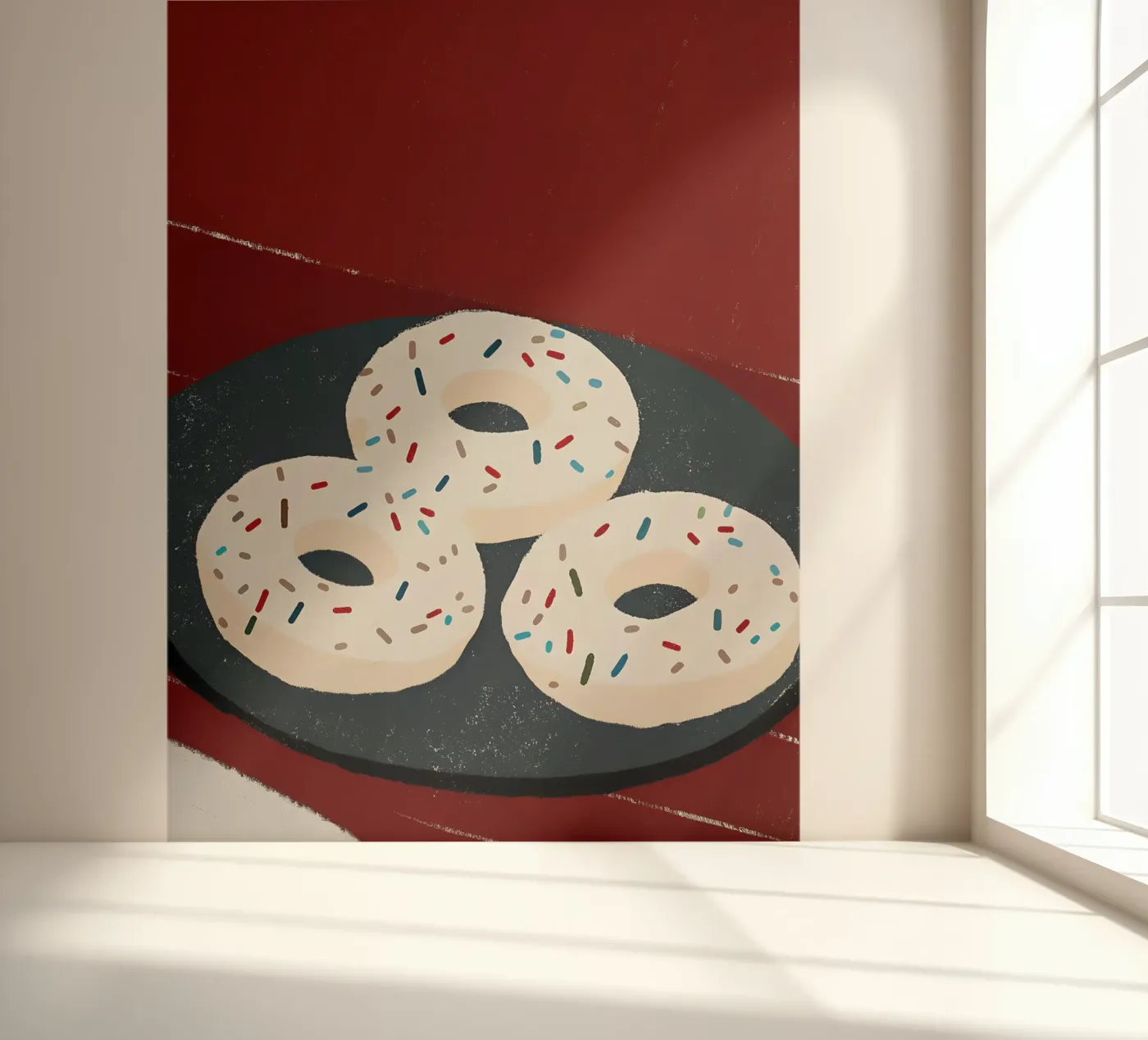 Donuts fotobehang van PERSONAL TOUCH