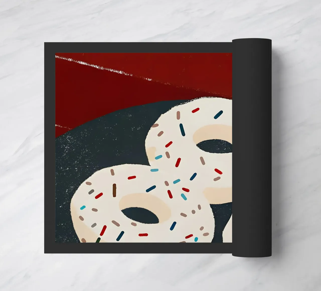 Donuts doormat by PERSONAL TOUCH