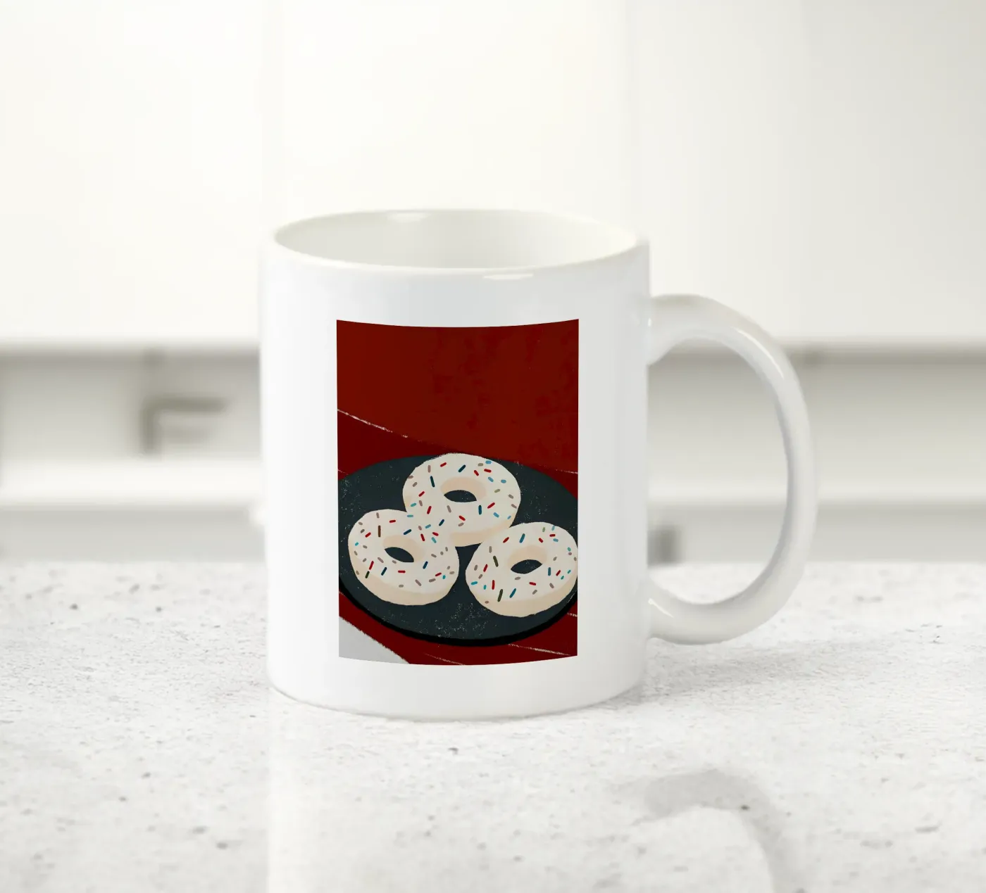 Donuts ceramic mug by PERSONAL TOUCH