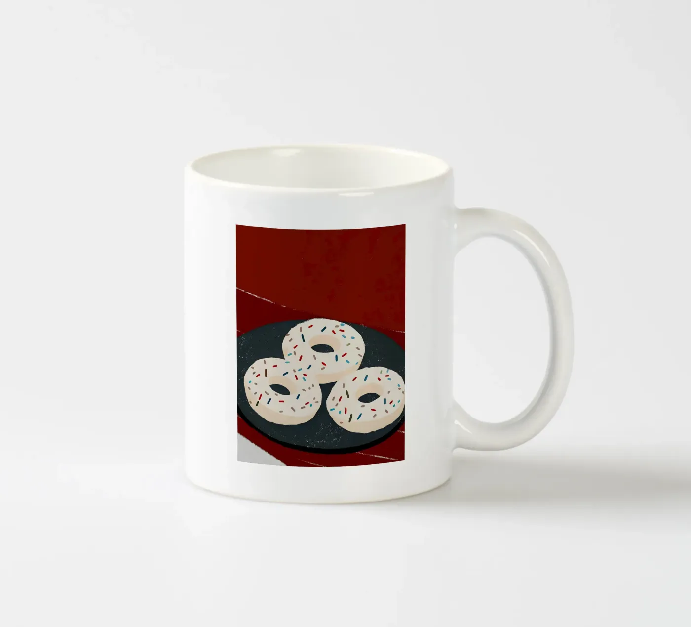 Donuts ceramic mug by PERSONAL TOUCH