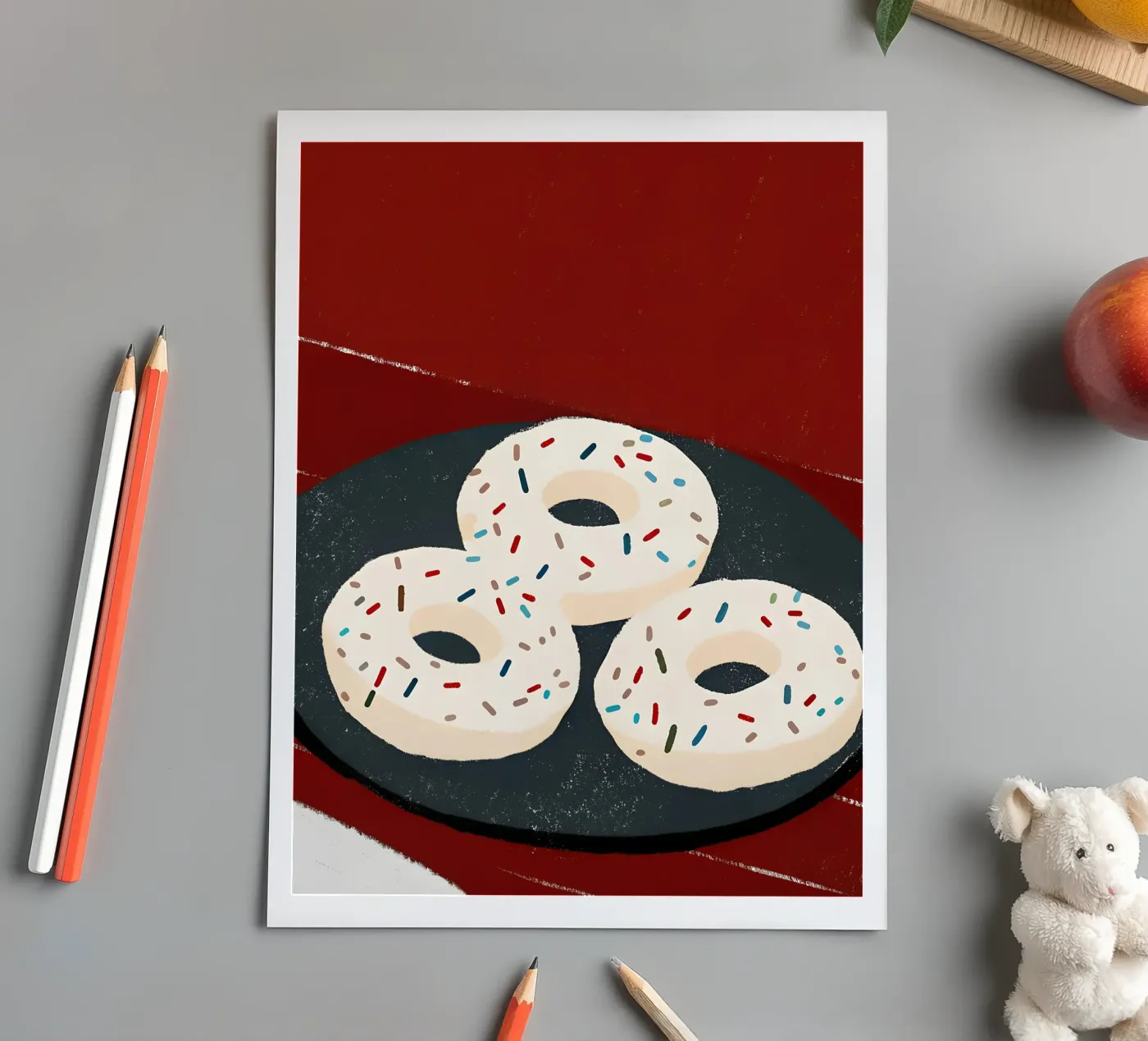 Donuts sticker sheet by PERSONAL TOUCH