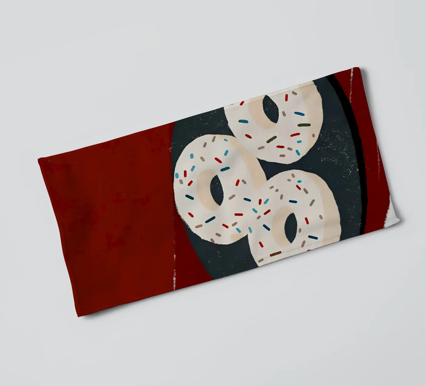 Donuts badhanddoek van PERSONAL TOUCH