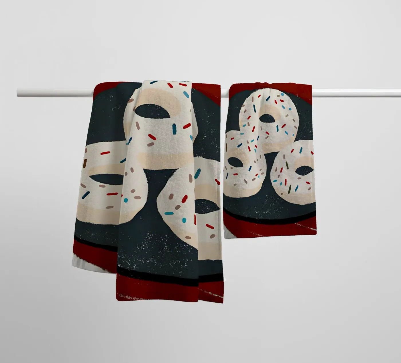 Donuts badhanddoek van PERSONAL TOUCH