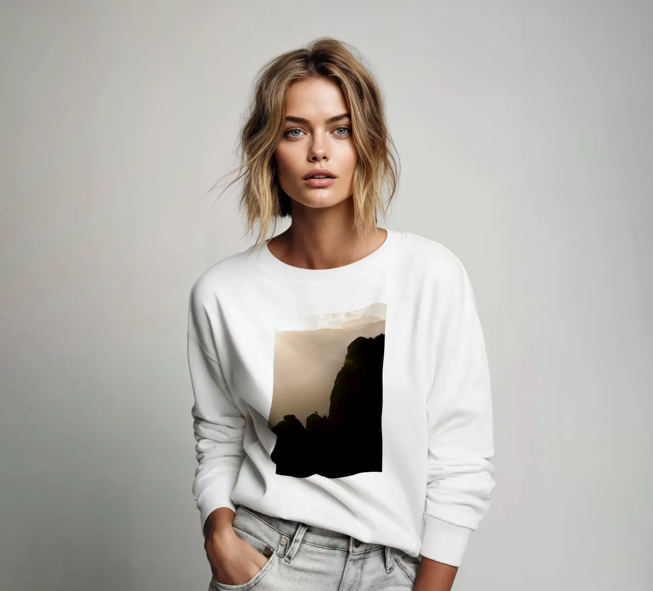 The Tiny Strong Tree felpa da Studio Nahili