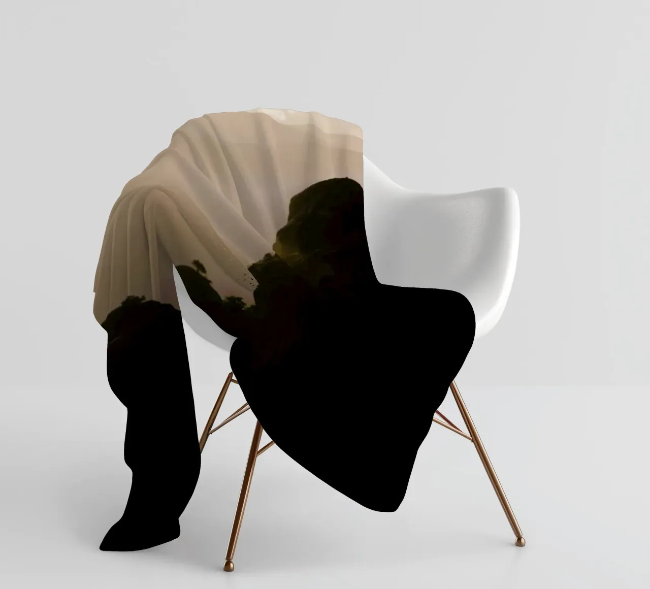 The Tiny Strong Tree coperta in pile da Studio Nahili