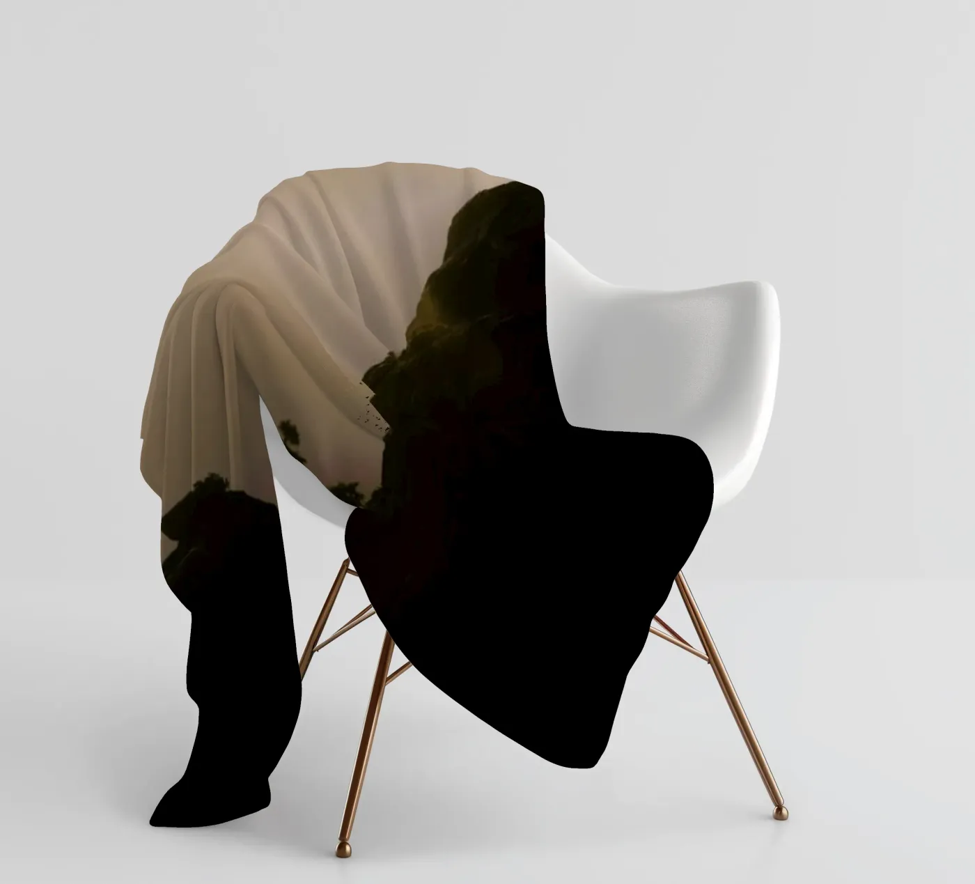 The Tiny Strong Tree fleecedeken van Studio Nahili