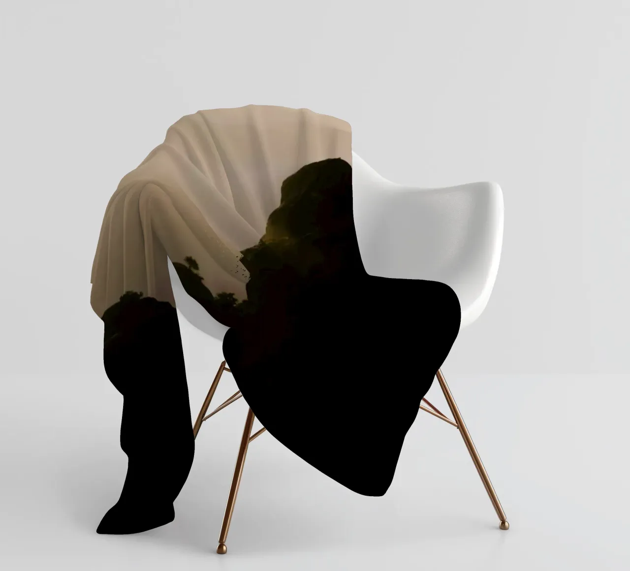 The Tiny Strong Tree coperta in pile da Studio Nahili