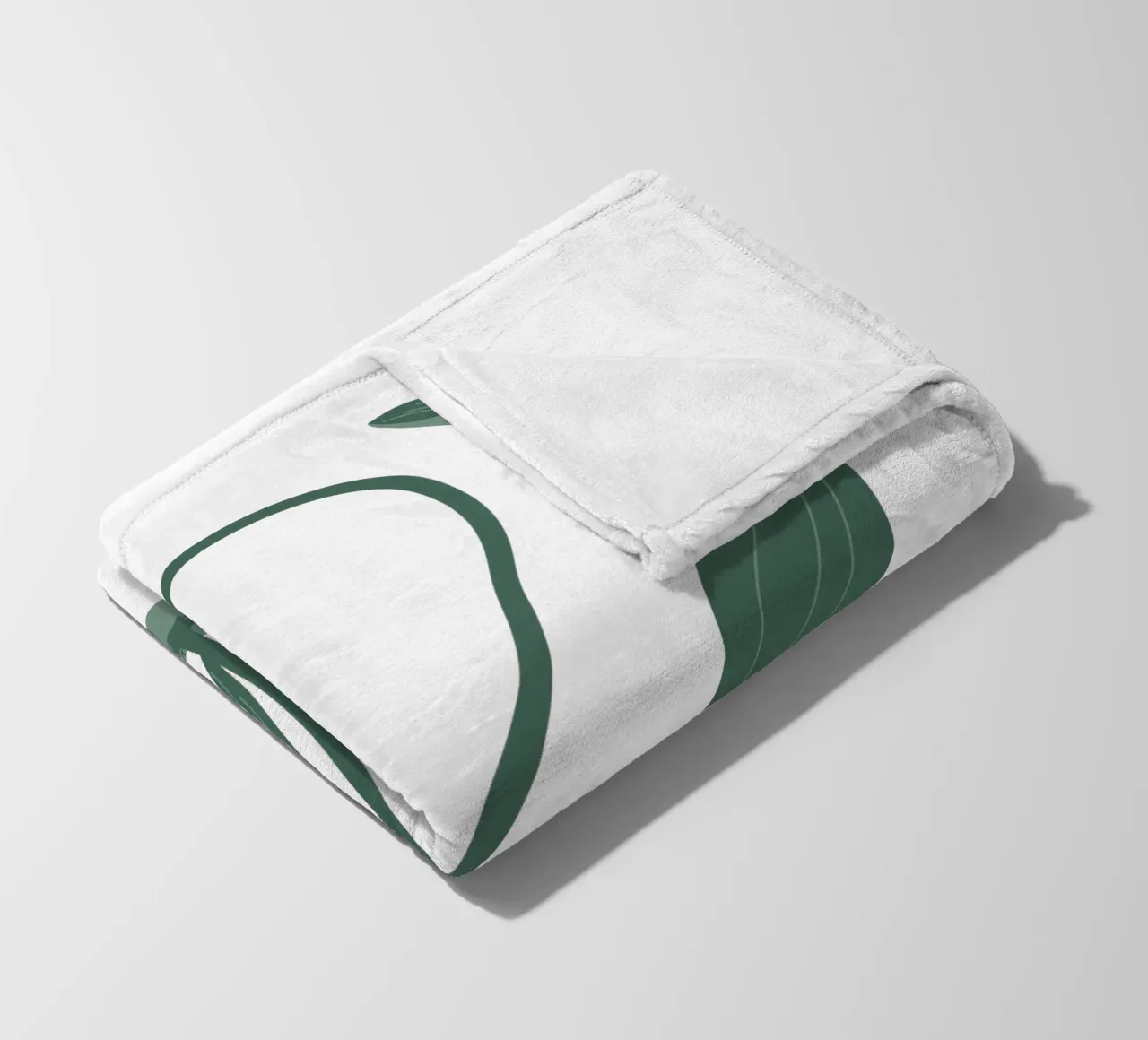 Poetic Tulip fleece blanket by Silvie Illustration