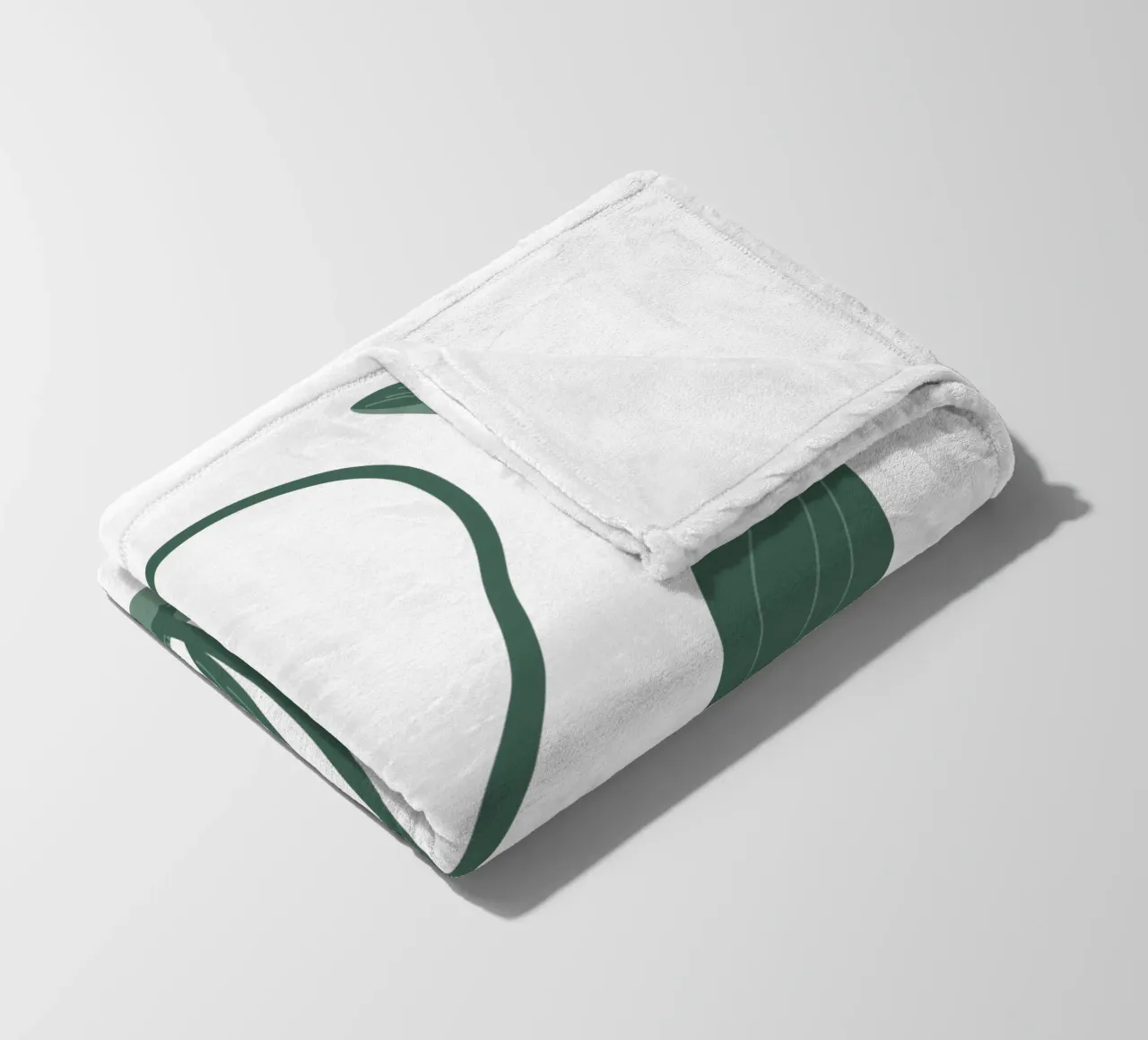 Poetic Tulip fleece blanket by Silvie Illustration