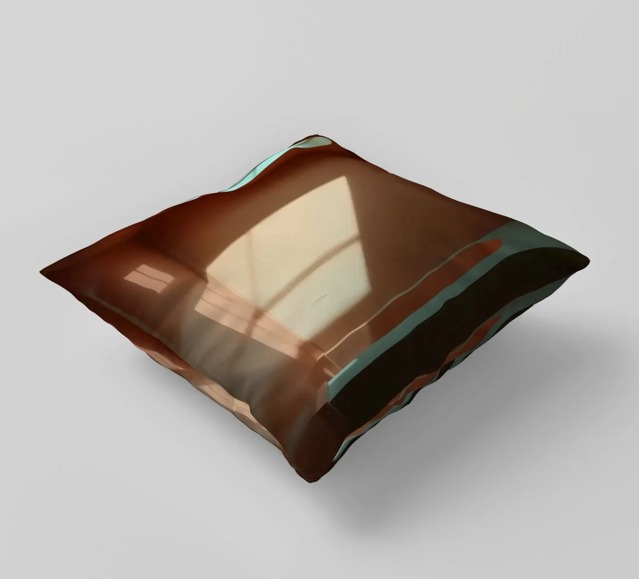 Bright sunlight streams through arched windows decorative cushion by DesignDoodle