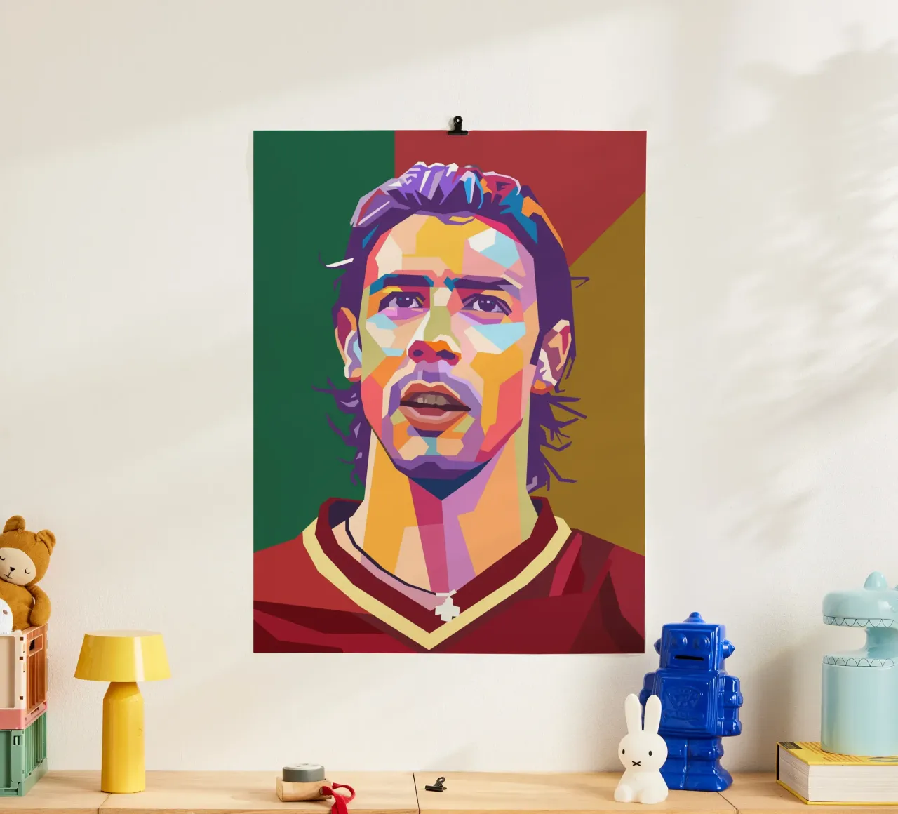 Rui Costa iconic football player hahnemühle by Hantamrata