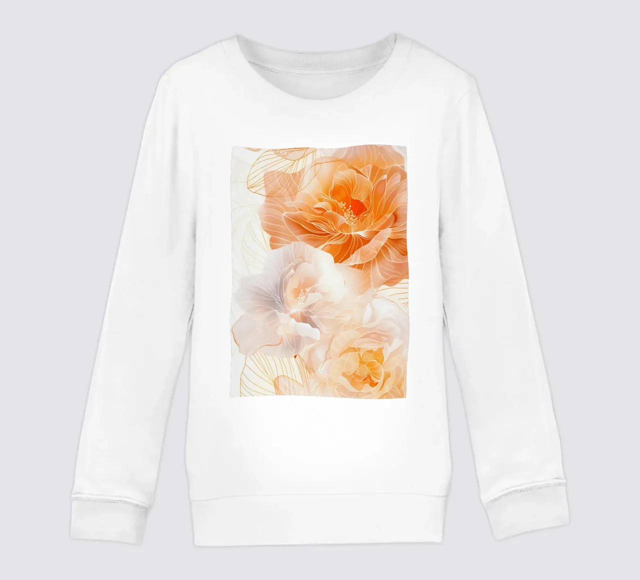 Peonie felpa bambino da Justyna Jaszke JBJart