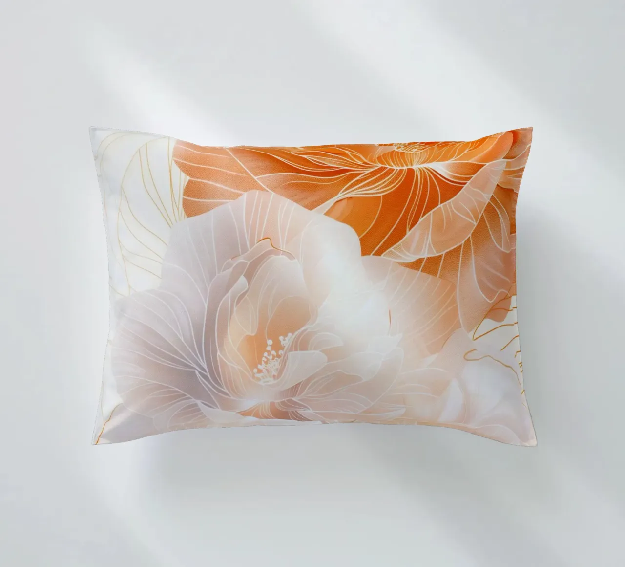 Peonie cuscino da Justyna Jaszke JBJart
