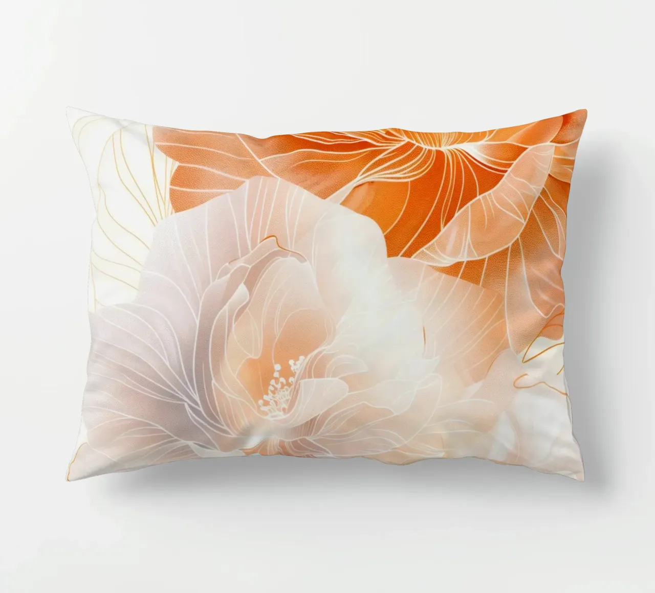 Peonie cuscino da Justyna Jaszke JBJart