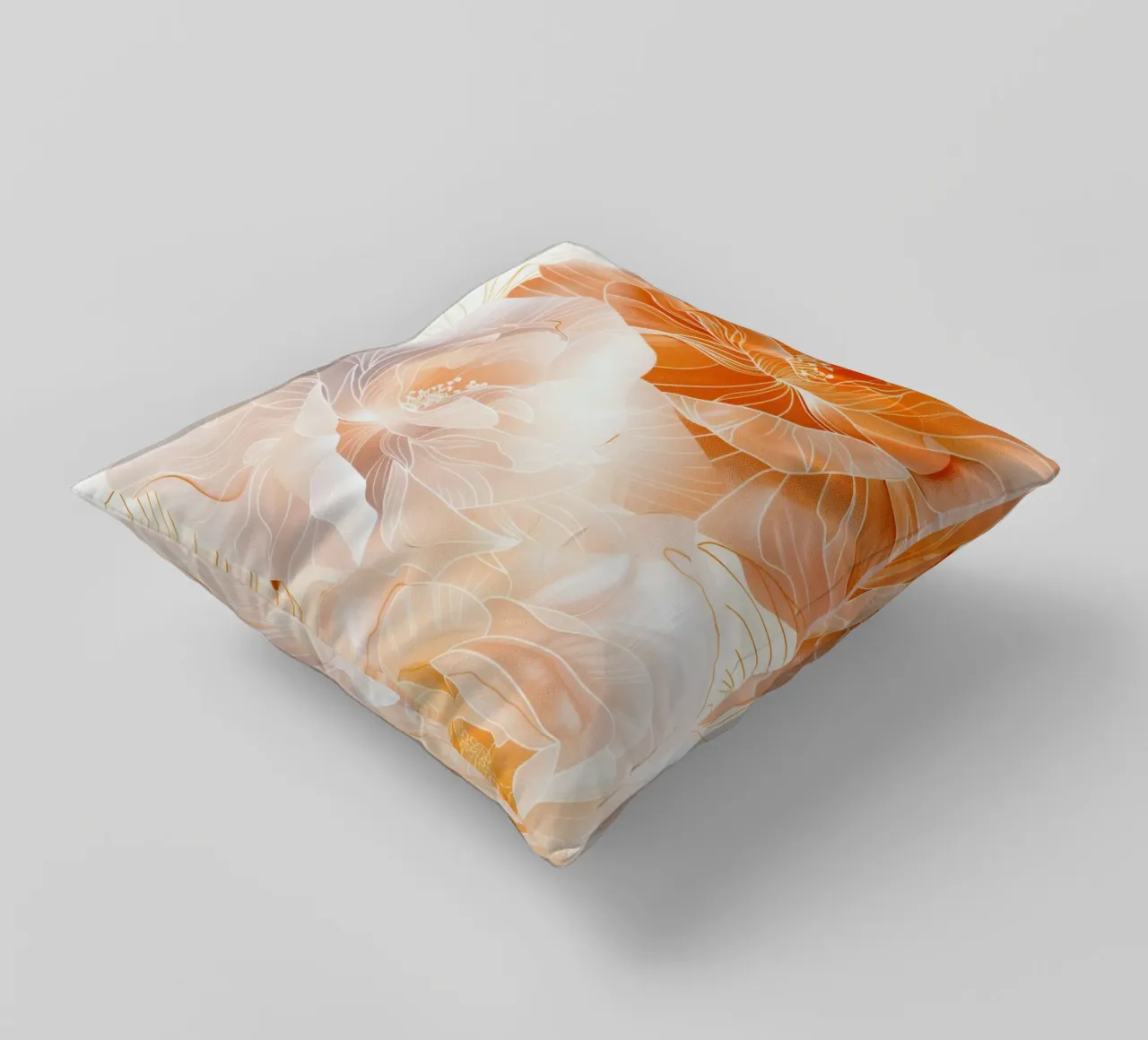 Peonie cuscino da Justyna Jaszke JBJart