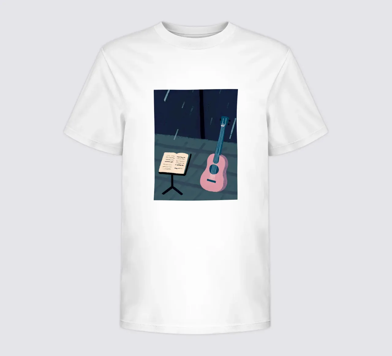 Music Guitar kids t-shirt by PERSONAL TOUCH