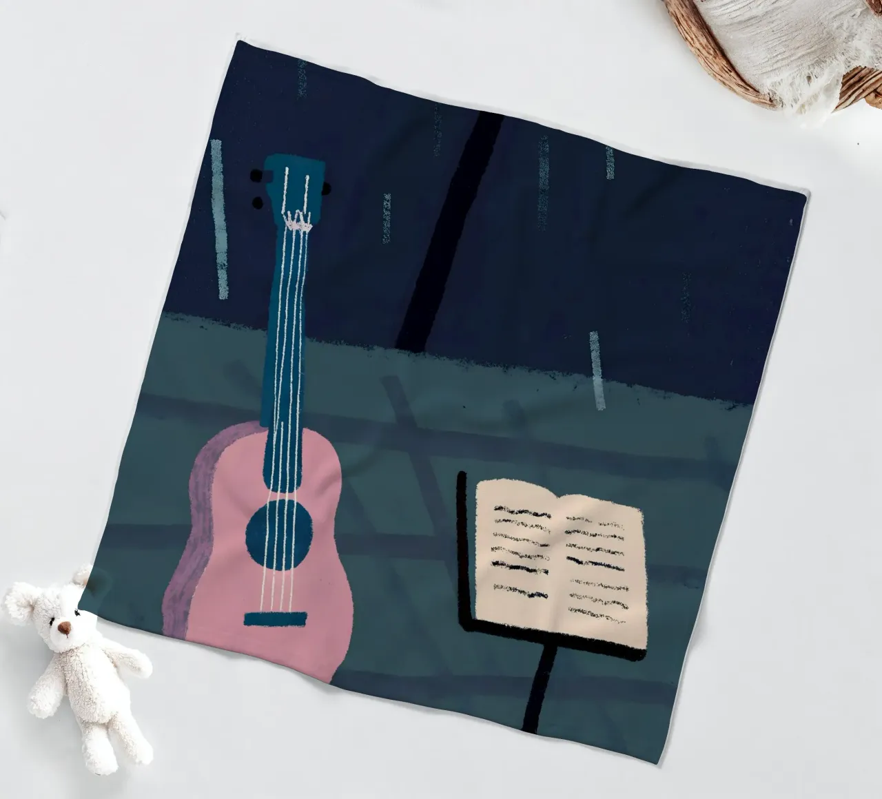 Chitarra musicale coperta in pile da PERSONAL TOUCH