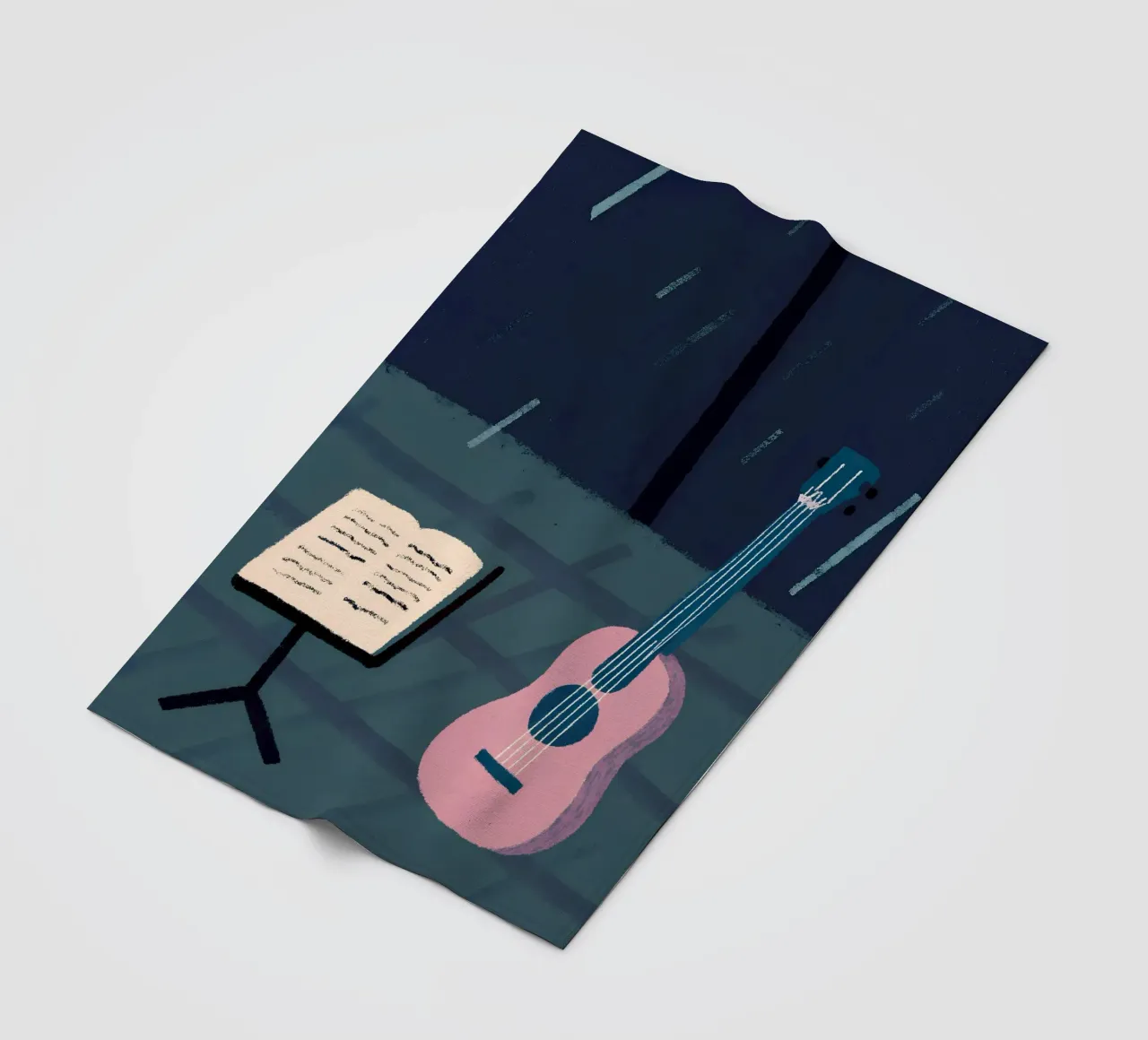 Chitarra musicale coperta in pile da PERSONAL TOUCH