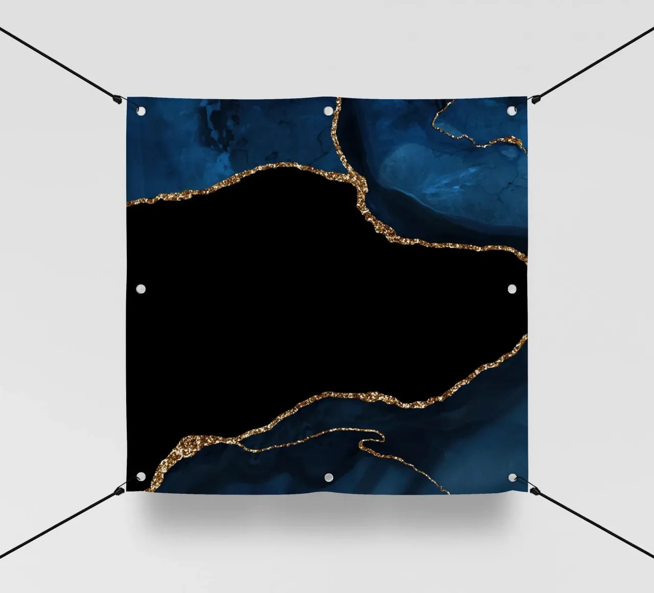 Texture agata marina e oro 04 telo in pvc da Gemstone Textures