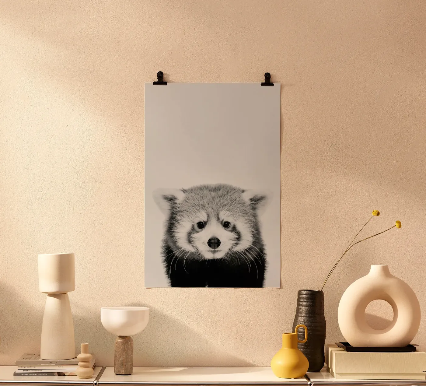 Red Panda poster by Paws & Claws