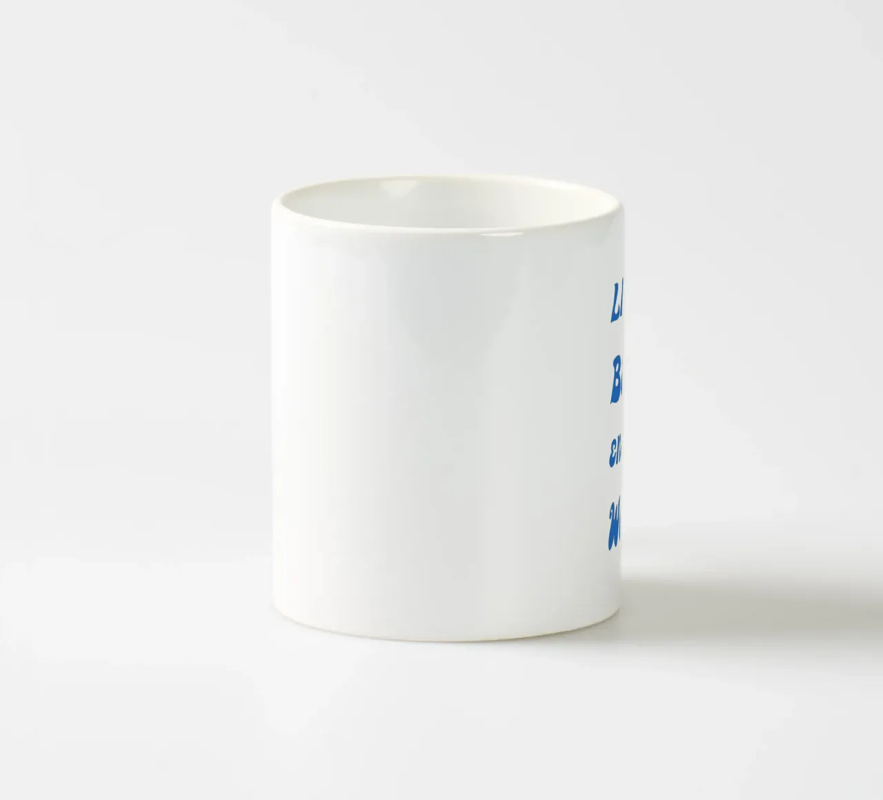 Life's a Beach Enjoy tazza in ceramica da Typo Designs