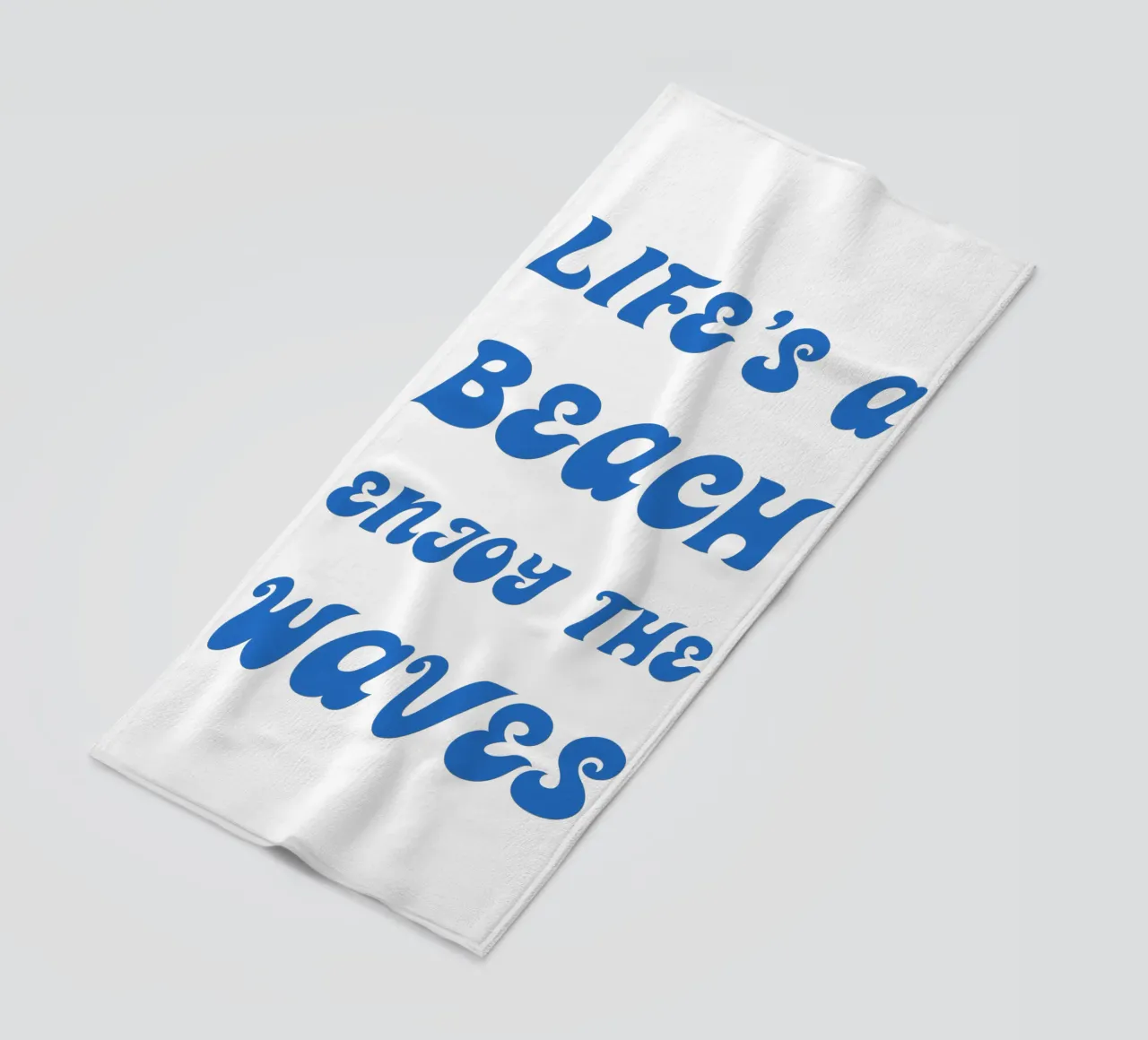 Life's a Beach Enjoy telo mare da Typo Designs