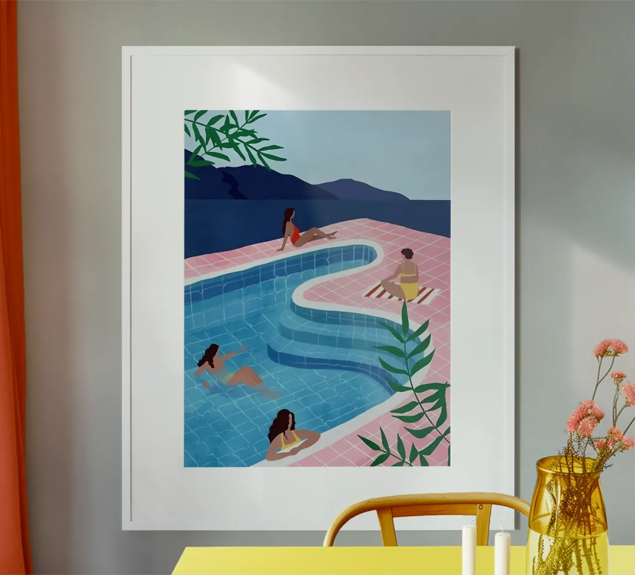 Signore della piscina poster da khanrosie