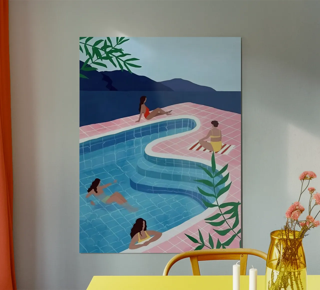 Signore della piscina poster da khanrosie