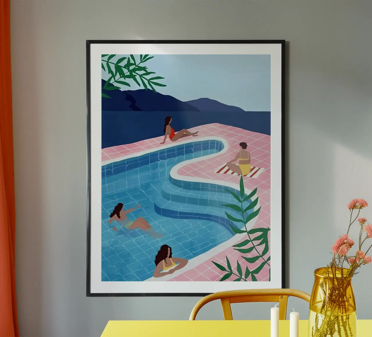 Signore della piscina poster da khanrosie
