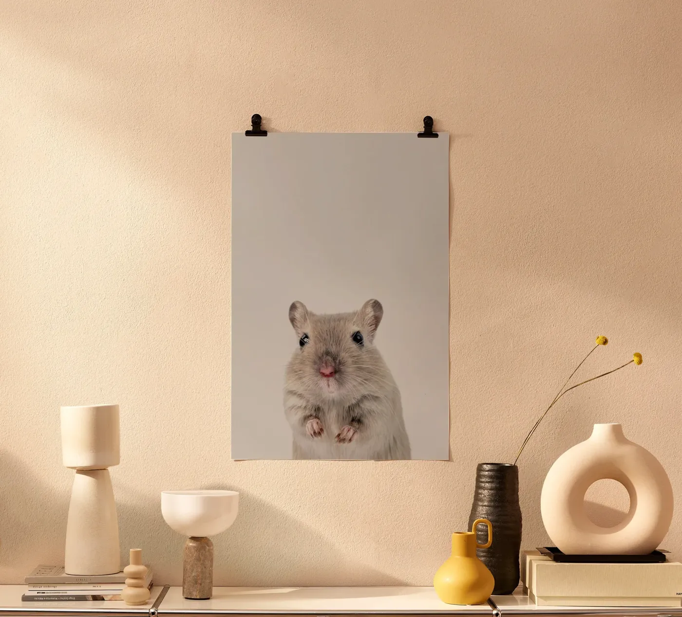 Mouse Poster von Paws & Claws