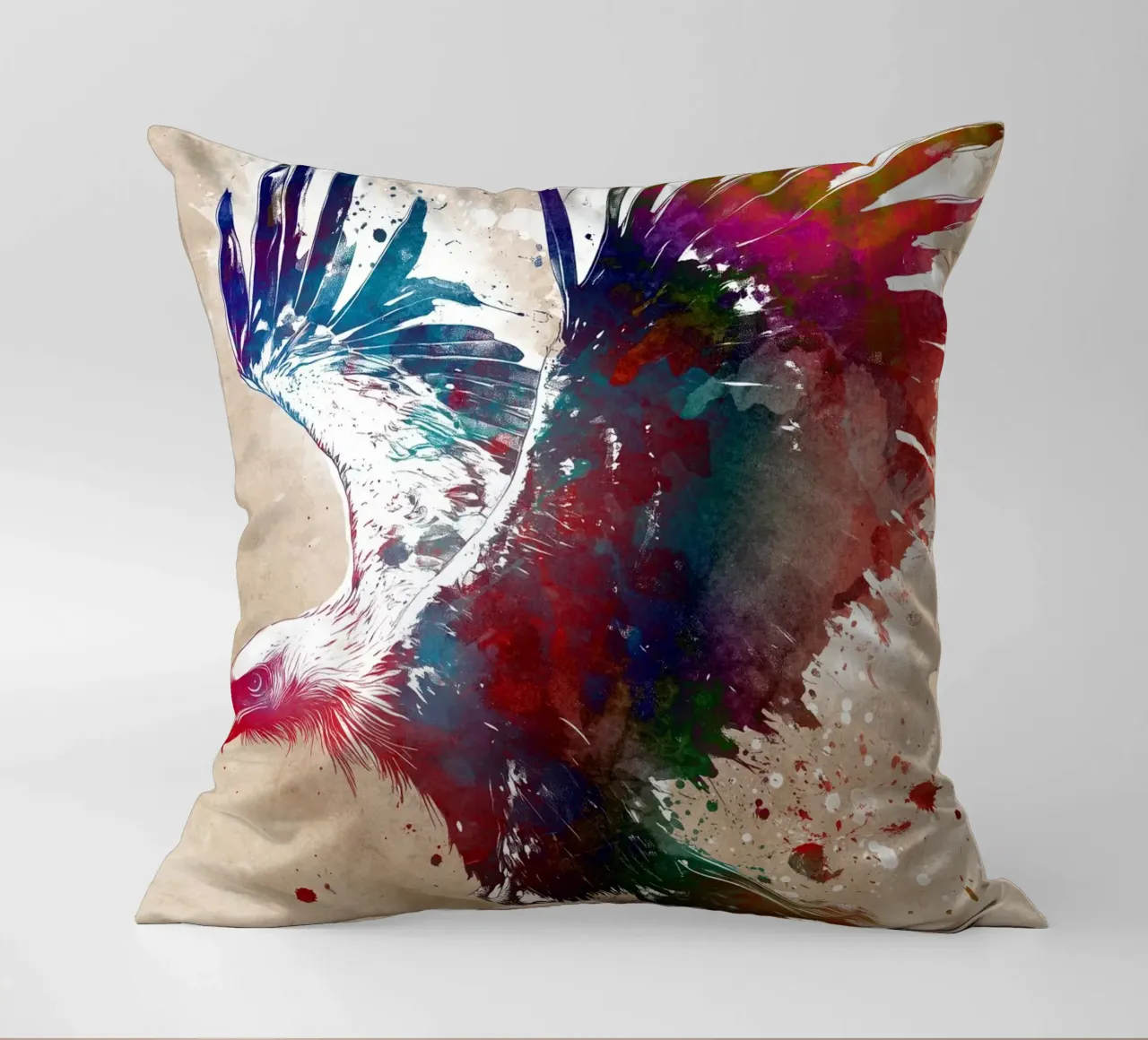Art de l'oiseau aigle coussin de Justyna Jaszke JBJart