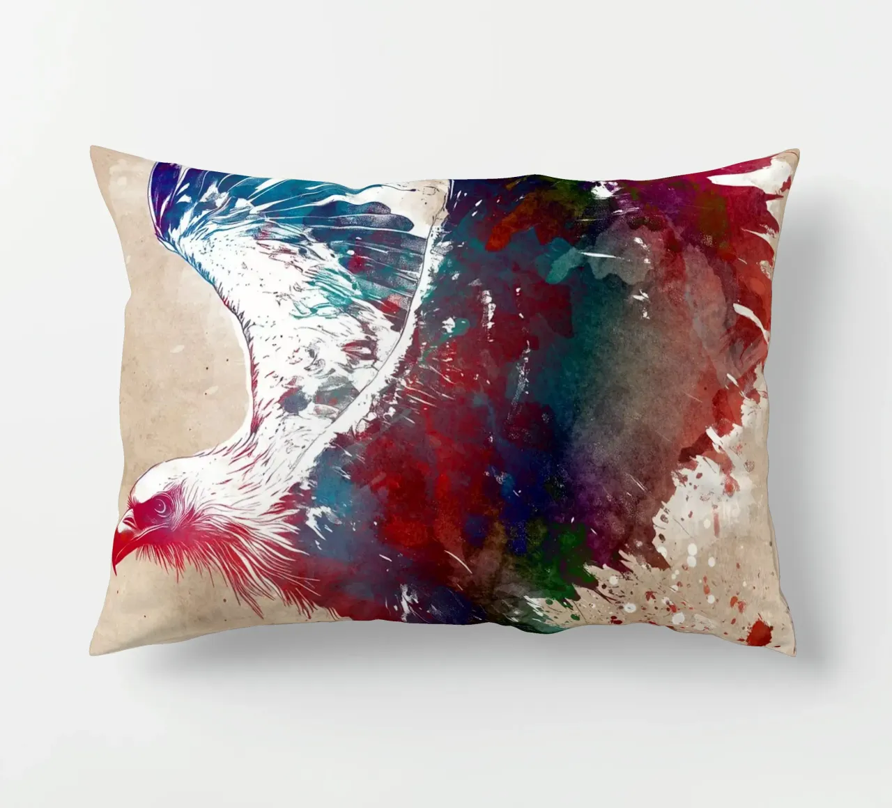 Art de l'oiseau aigle coussin de Justyna Jaszke JBJart