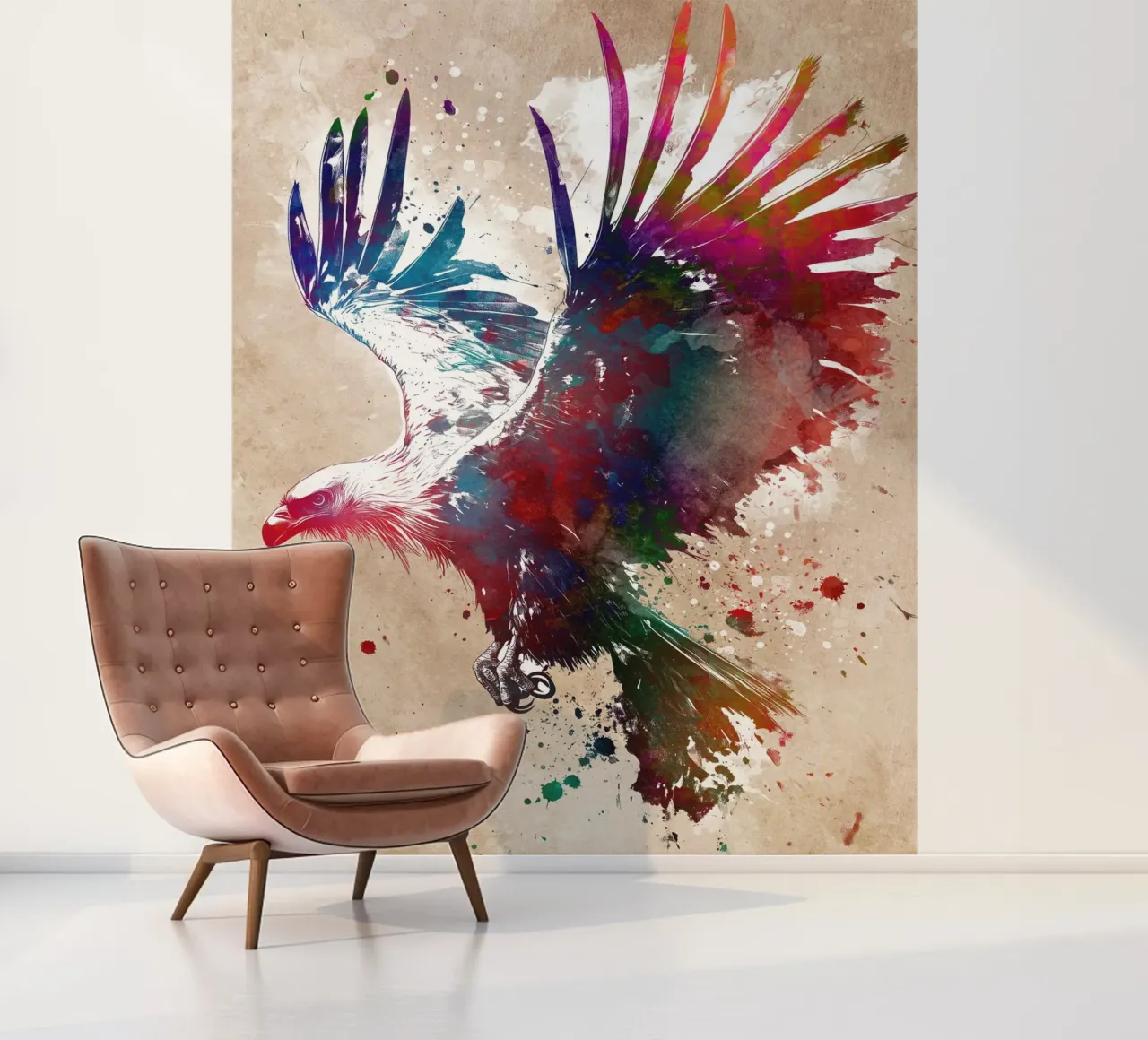 Art de l'oiseau aigle papier peint photo de Justyna Jaszke JBJart