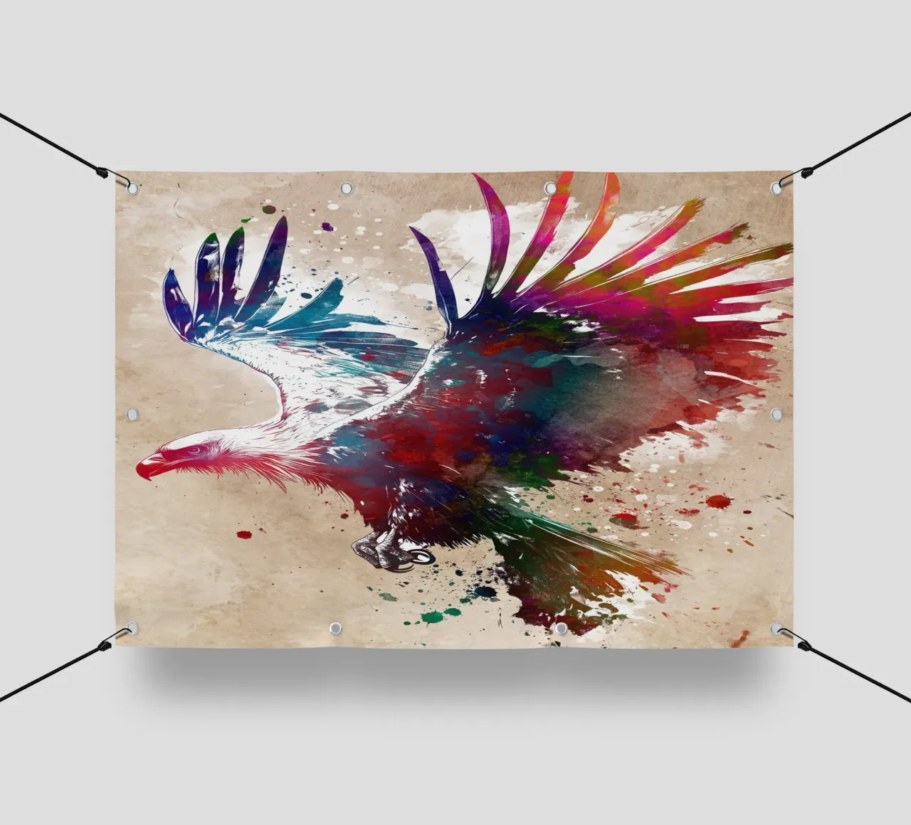 Eagle bird art pvc cover by Justyna Jaszke JBJart