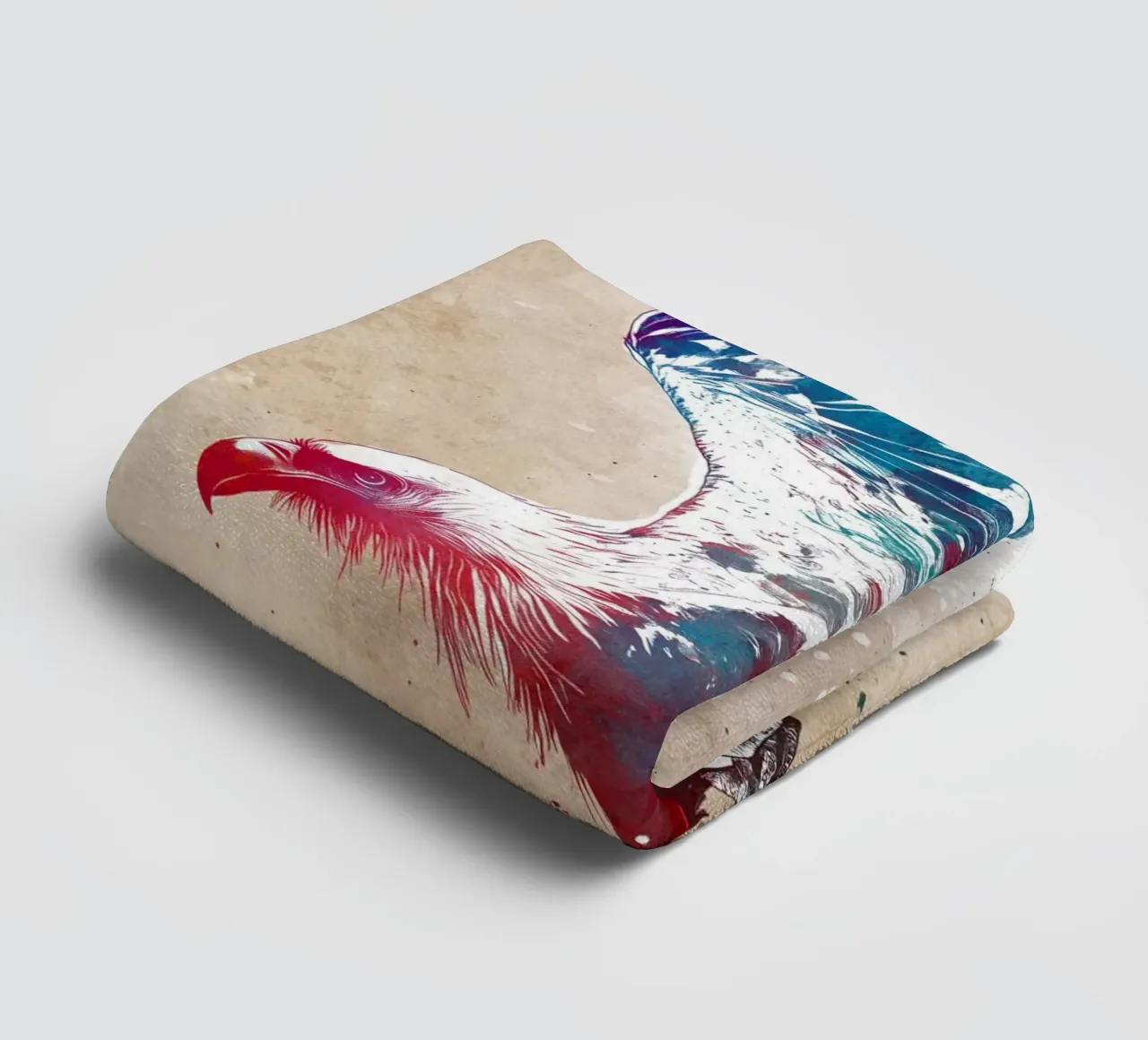 Art de l'oiseau aigle serviette de bain de Justyna Jaszke JBJart