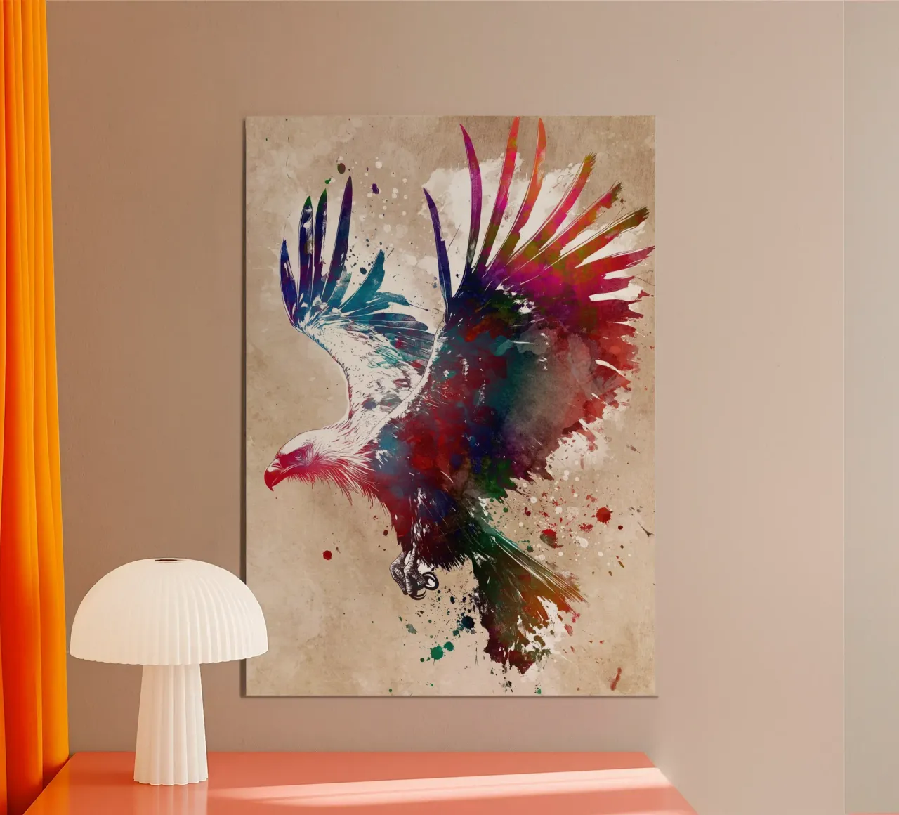 Adler Vogel Kunst Poster von Justyna Jaszke JBJart