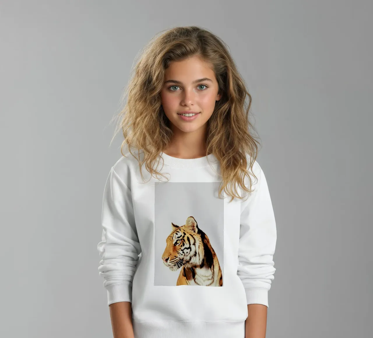 Tiger kids sweatshirt by Paws & Claws