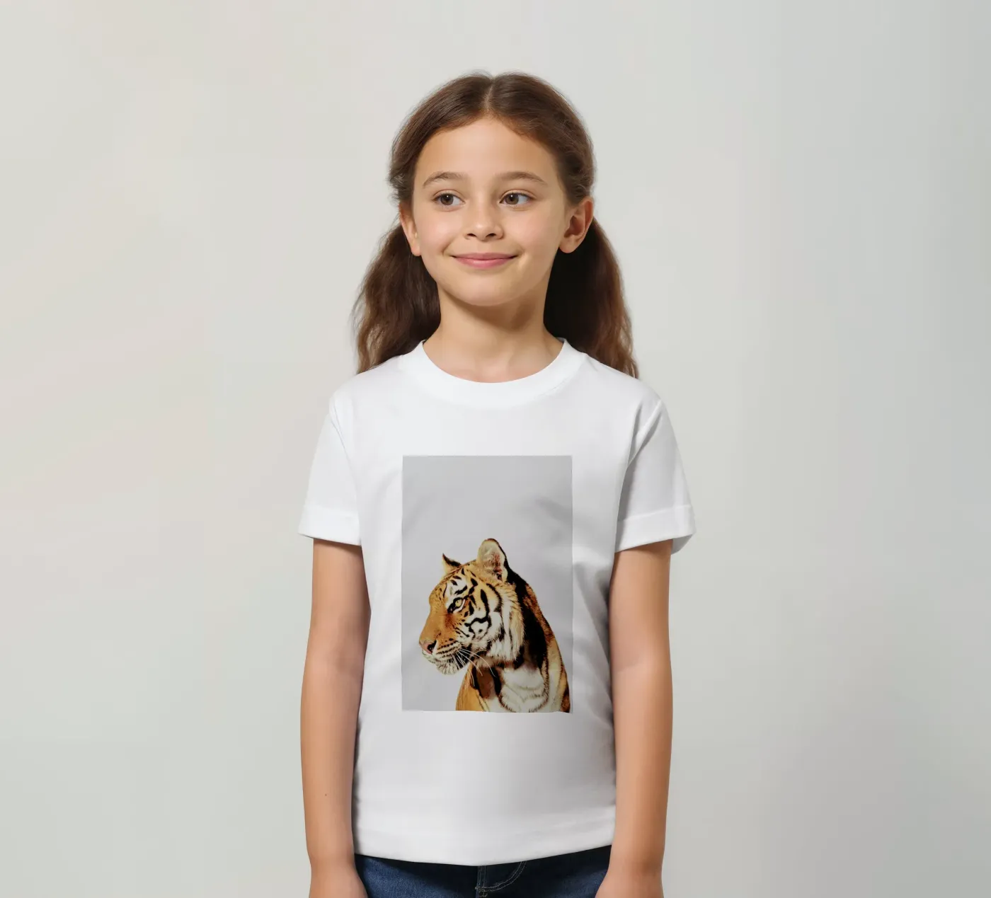 Tiger kinder t-shirt van Paws & Claws