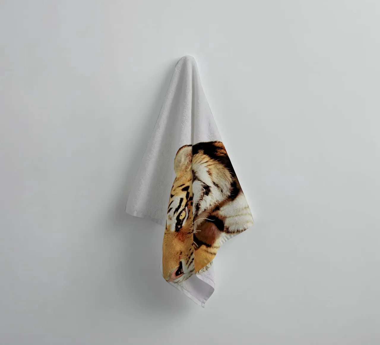 Tiger badhanddoek van Paws & Claws