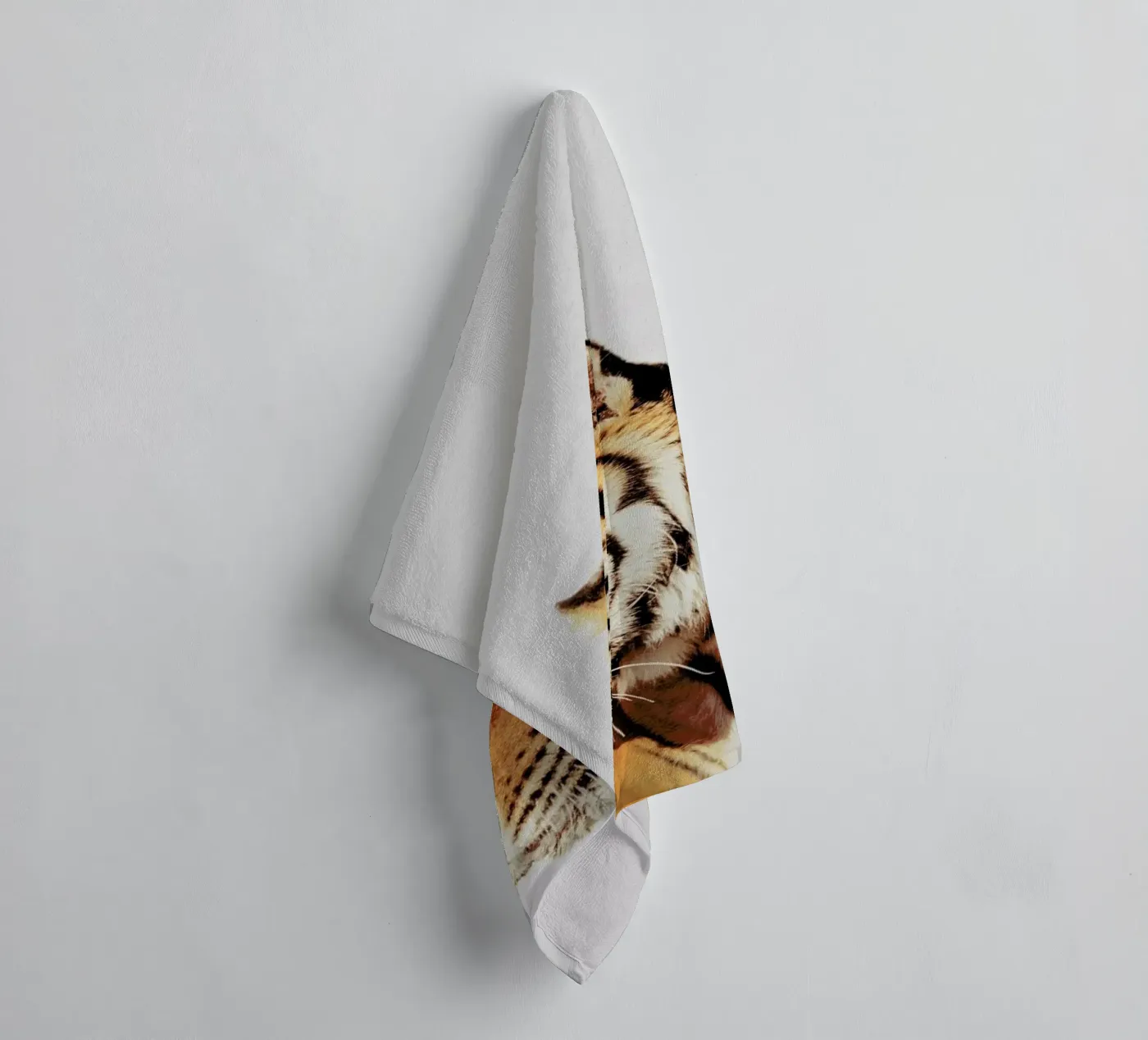 Tiger badhanddoek van Paws & Claws