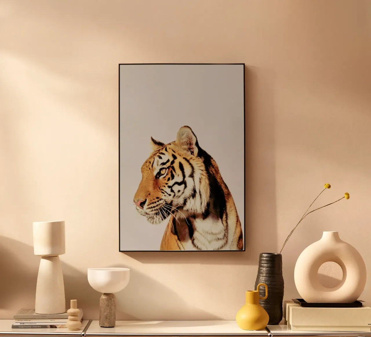 Tiger alu-dibond by Paws & Claws