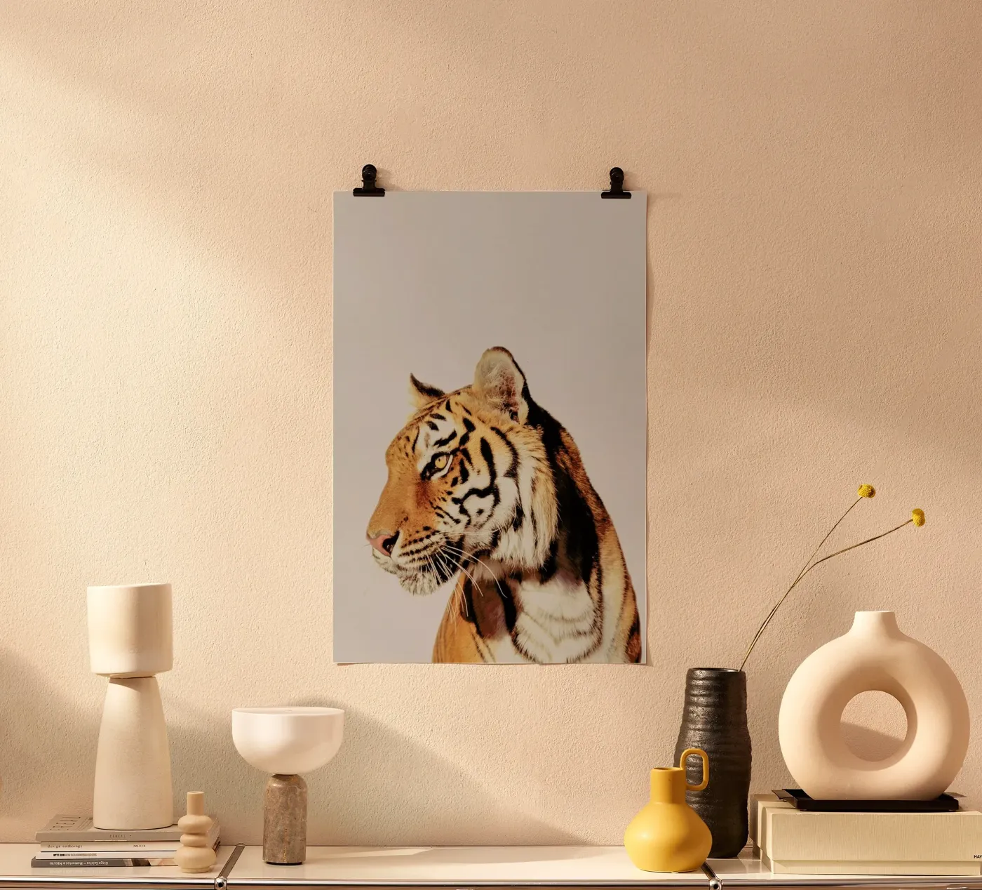 Tiger Poster von Paws & Claws
