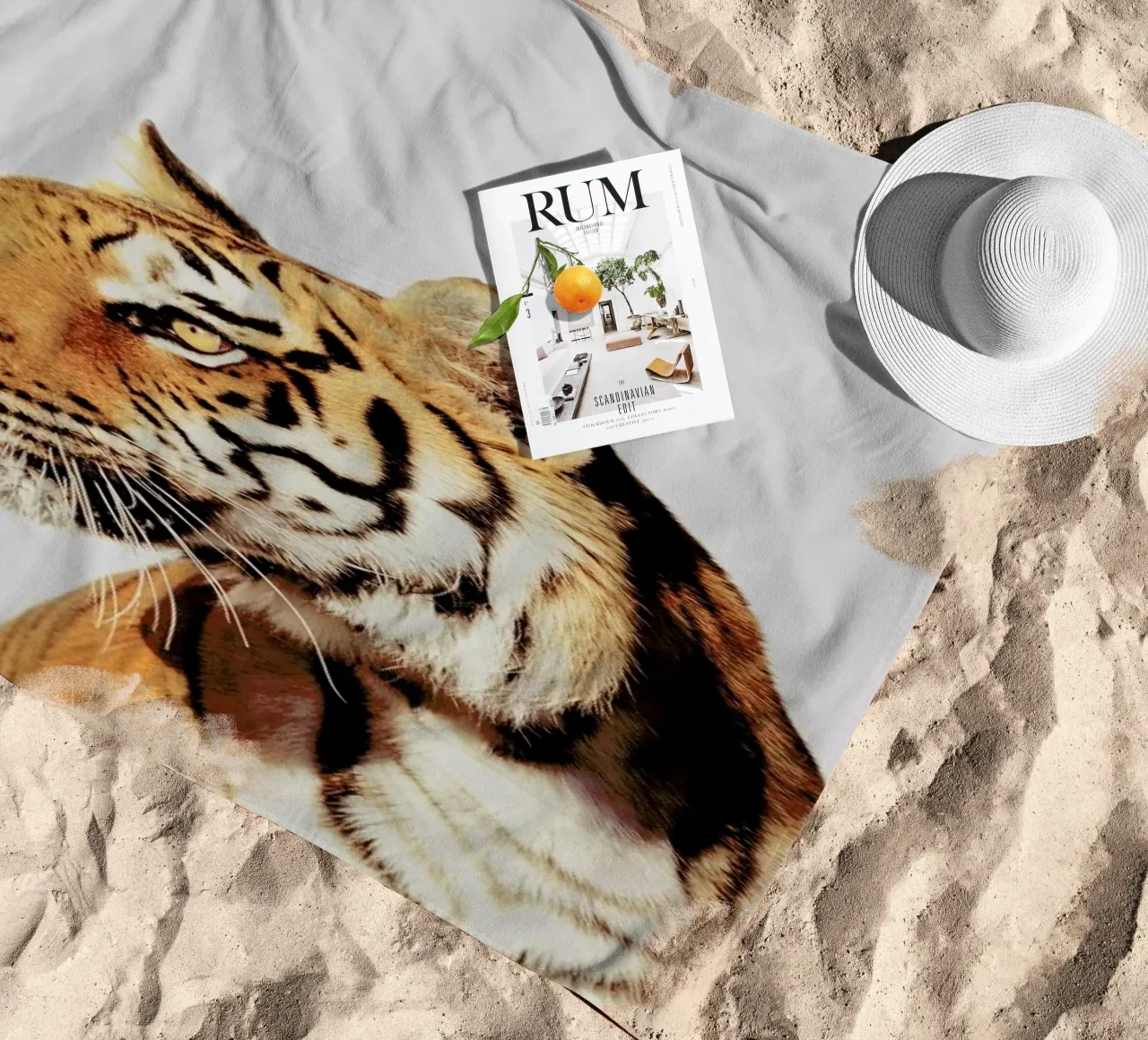 Tiger telo mare da Paws & Claws