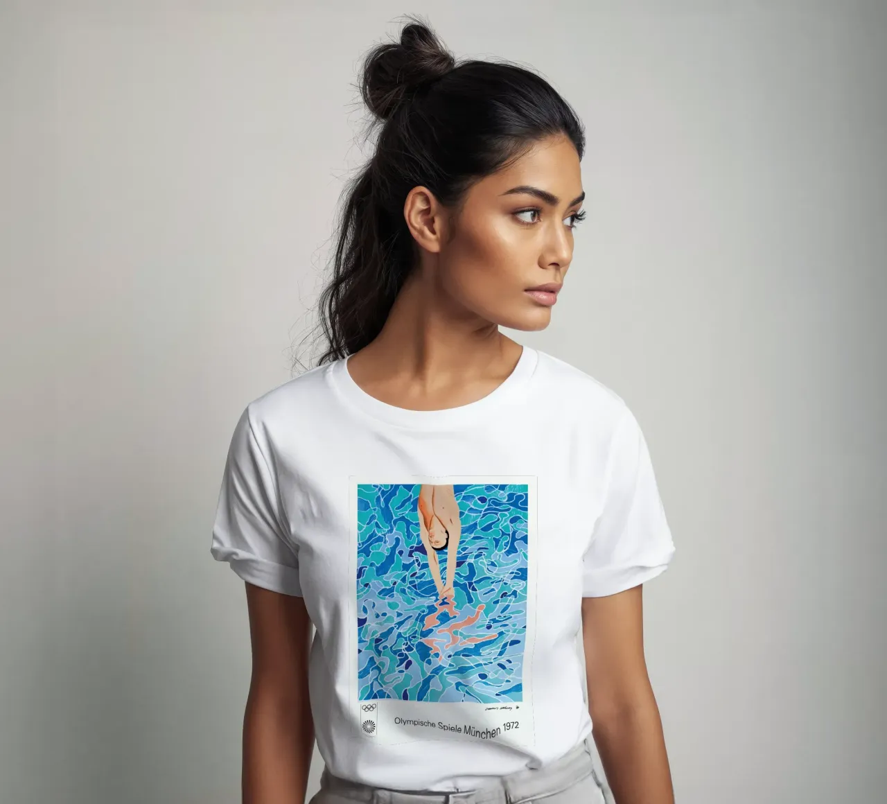 Olympic Games Munich 1972 t-shirt by khanrosie