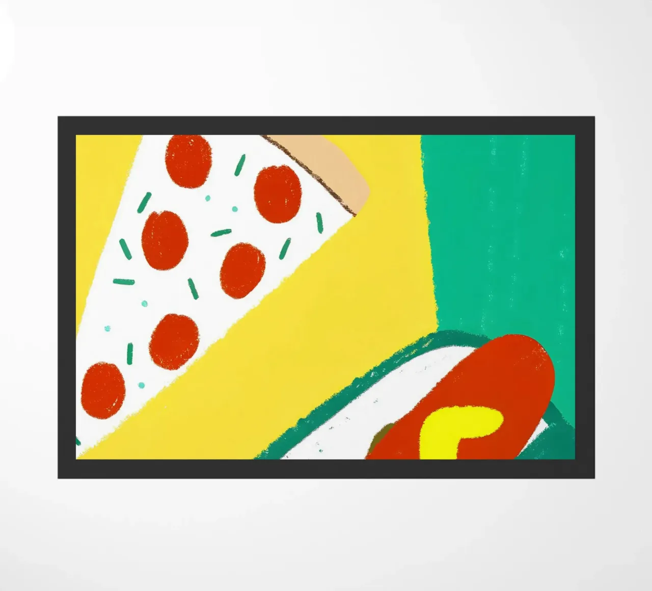 Pizza And Hotdog zerbino da PERSONAL TOUCH