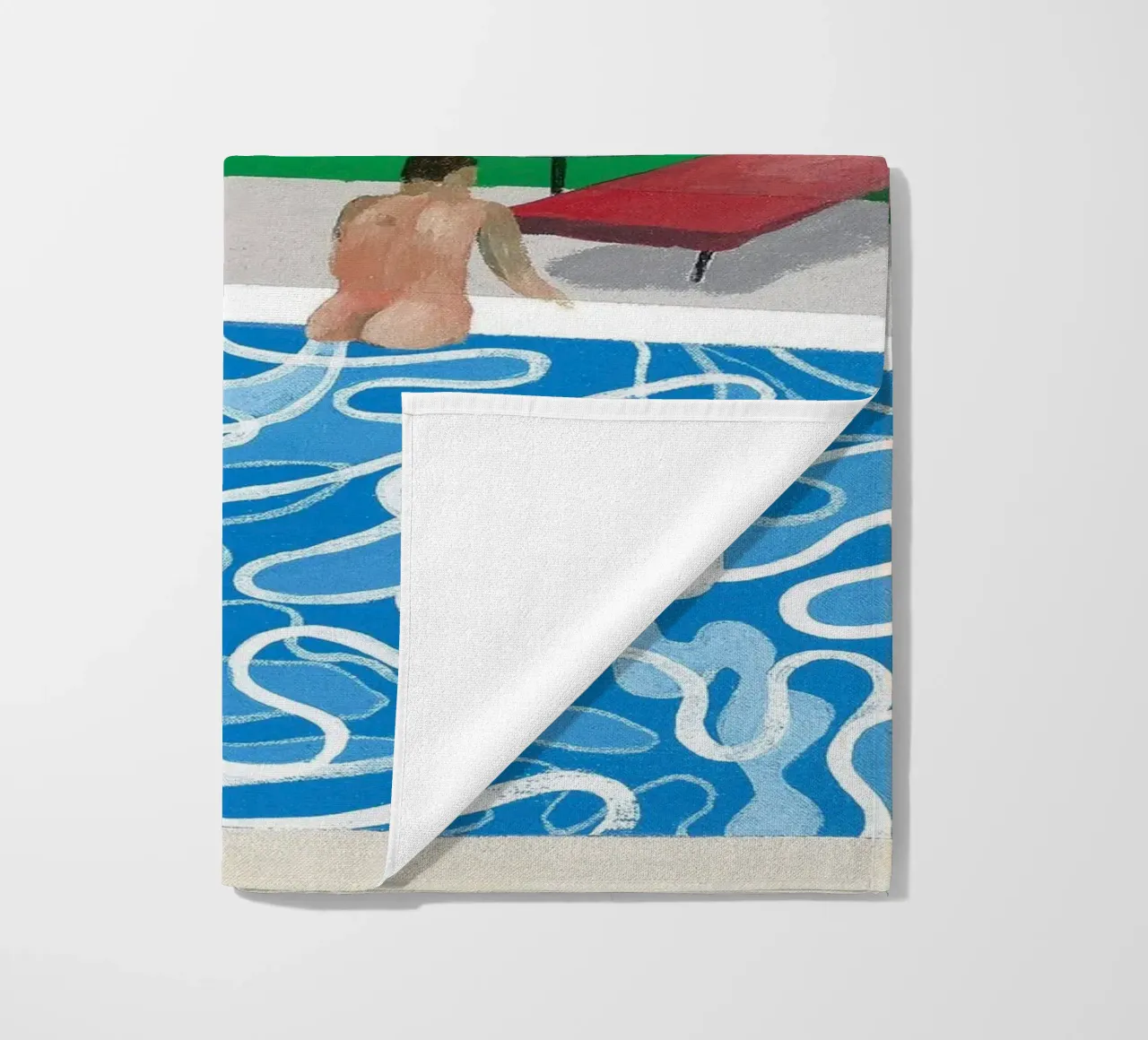piscina con una sola figura telo mare da khanrosie