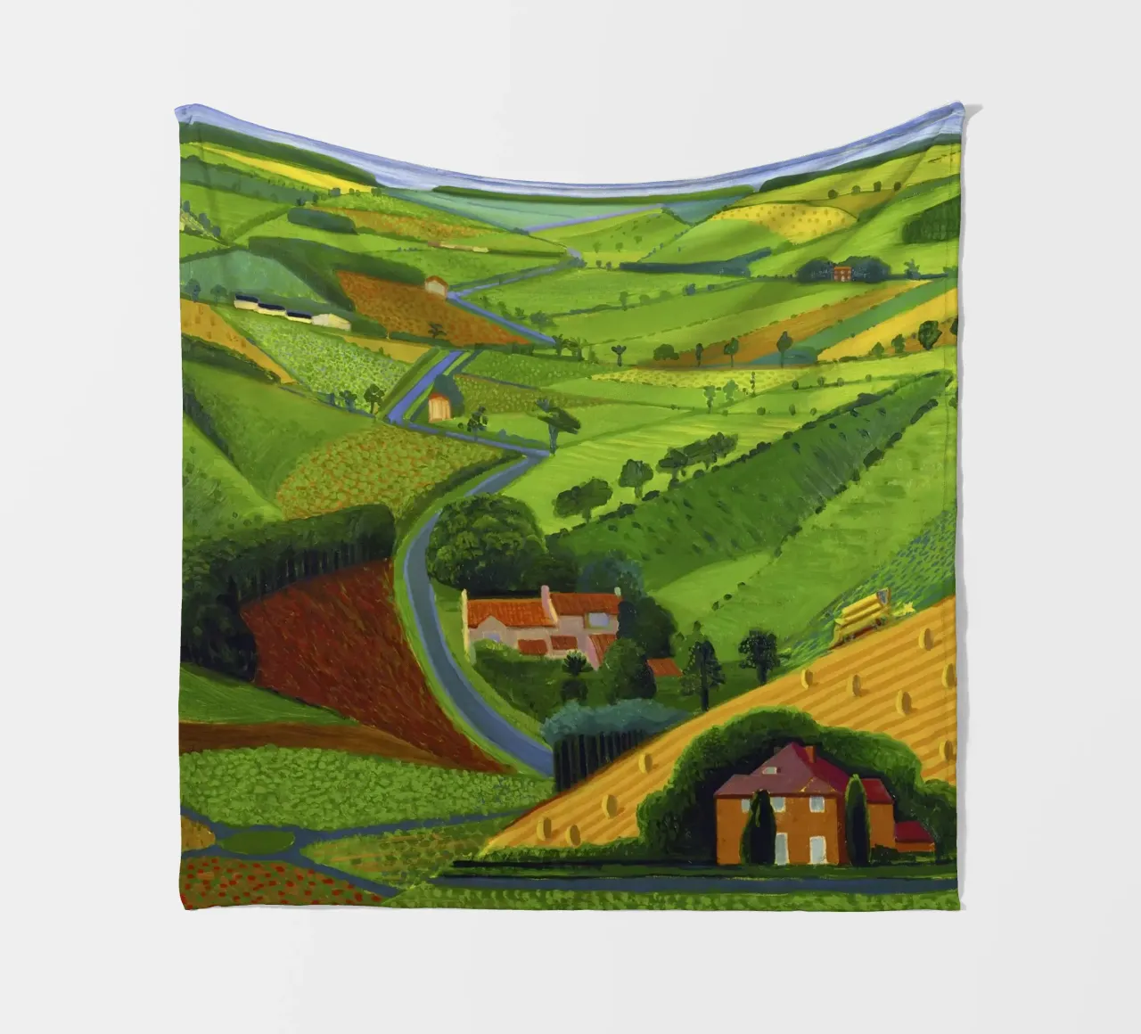 Der Weg durch die Wolds Fleecedecke von khanrosie